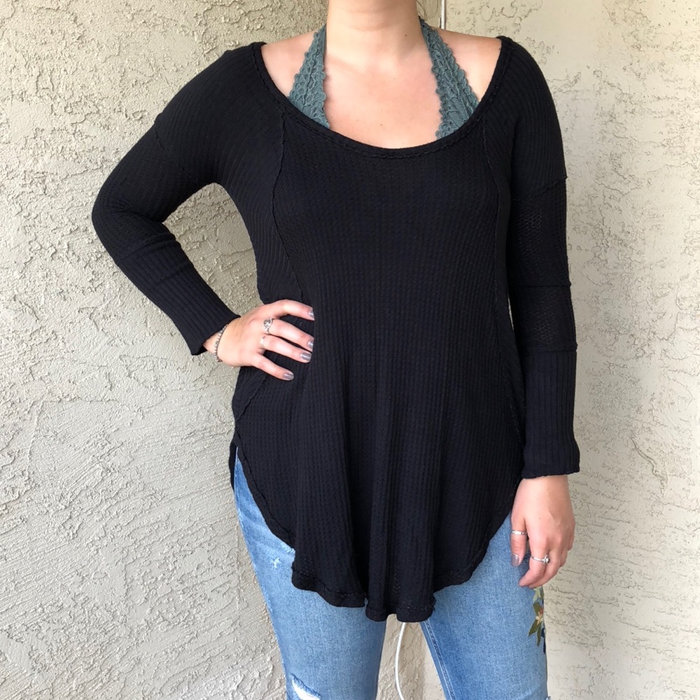 Free People Long Sleeve Top